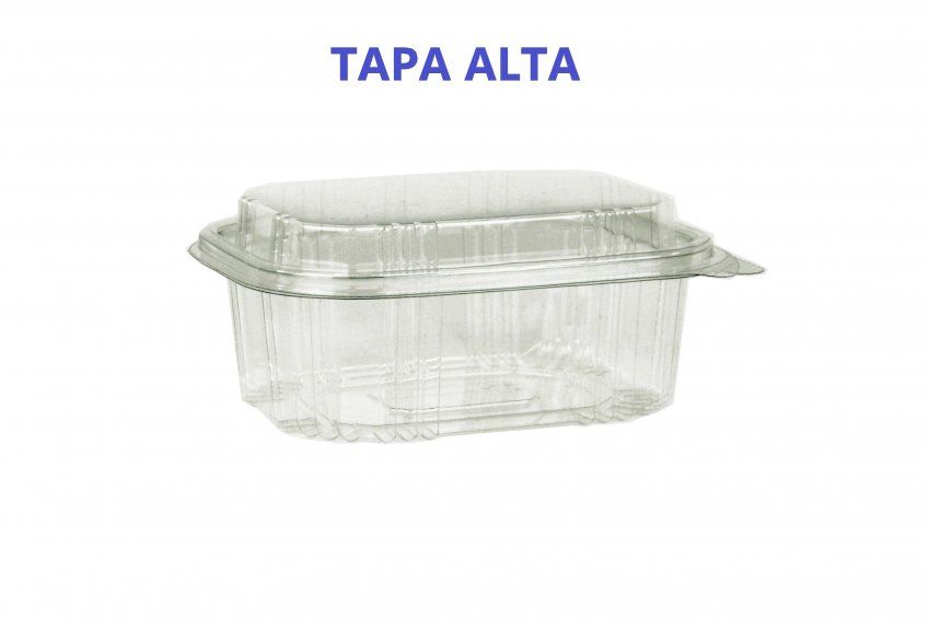 Envase PET tapa ALTA  117x144x70mm