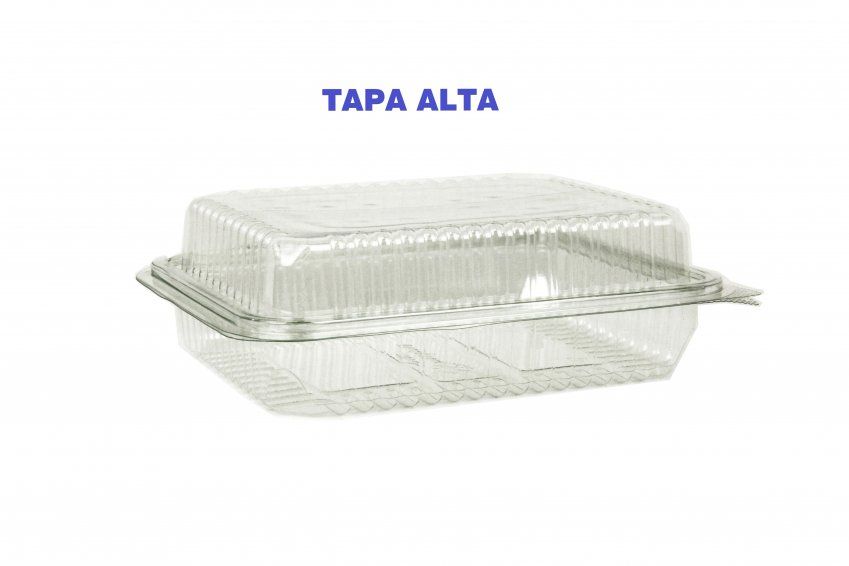 Envase PET Loncheado  146x196x70mm