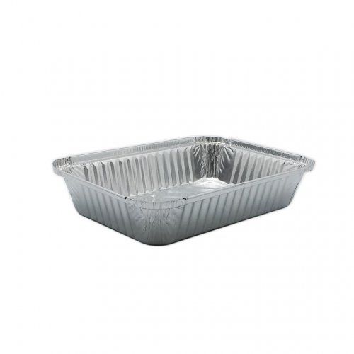 Envase aluminio rectangular 195x144x32mm